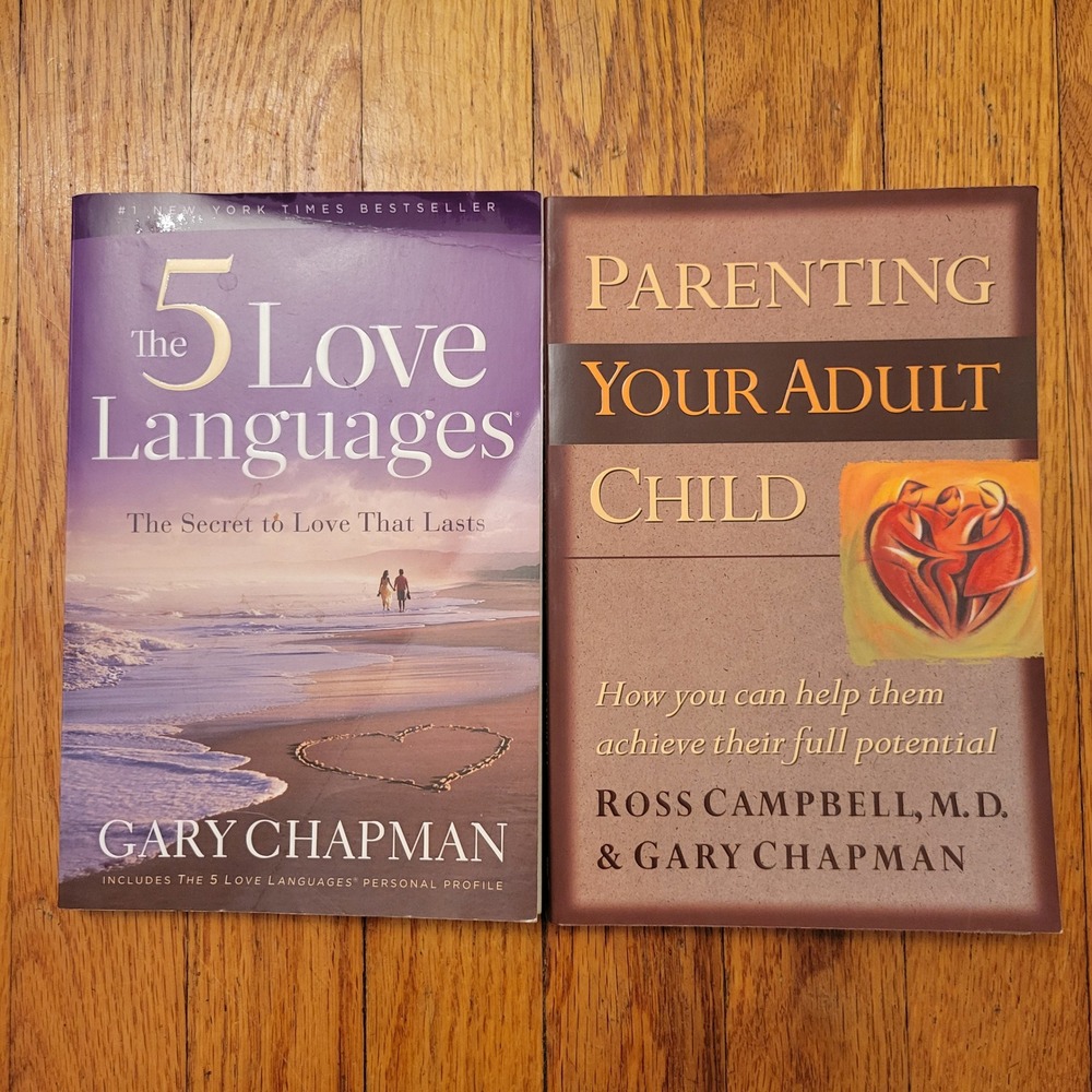 The 5 Love Languages Gary Chapman Parenting Your Adult Child Book Lot Gift
